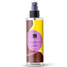 Спрей для тела Avon Perfect Nonsense Banana Oud Спрей для тела Perfect Nonsense Banana Oud 200 мл (Цветочно-фруктовый: банан, бергамот, лайм, лимон, апельсина, иланг-иланг, гардения, ветивер, уд, кедр, киприол, пачули, мускус) ПОЛЬША